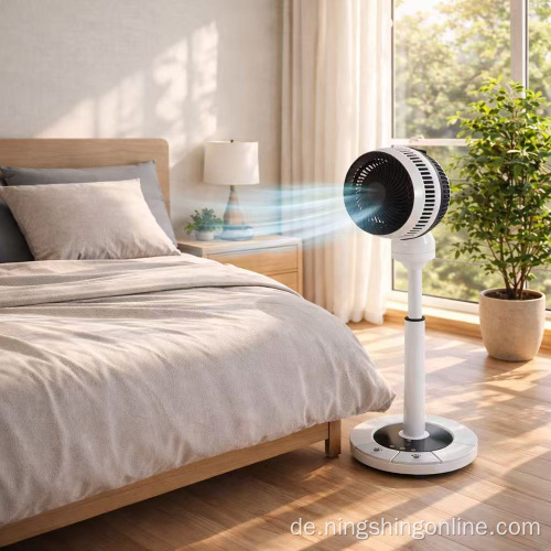 2026 Neuer digitaler Luftzirkulationsventilator mit Fernbedienung